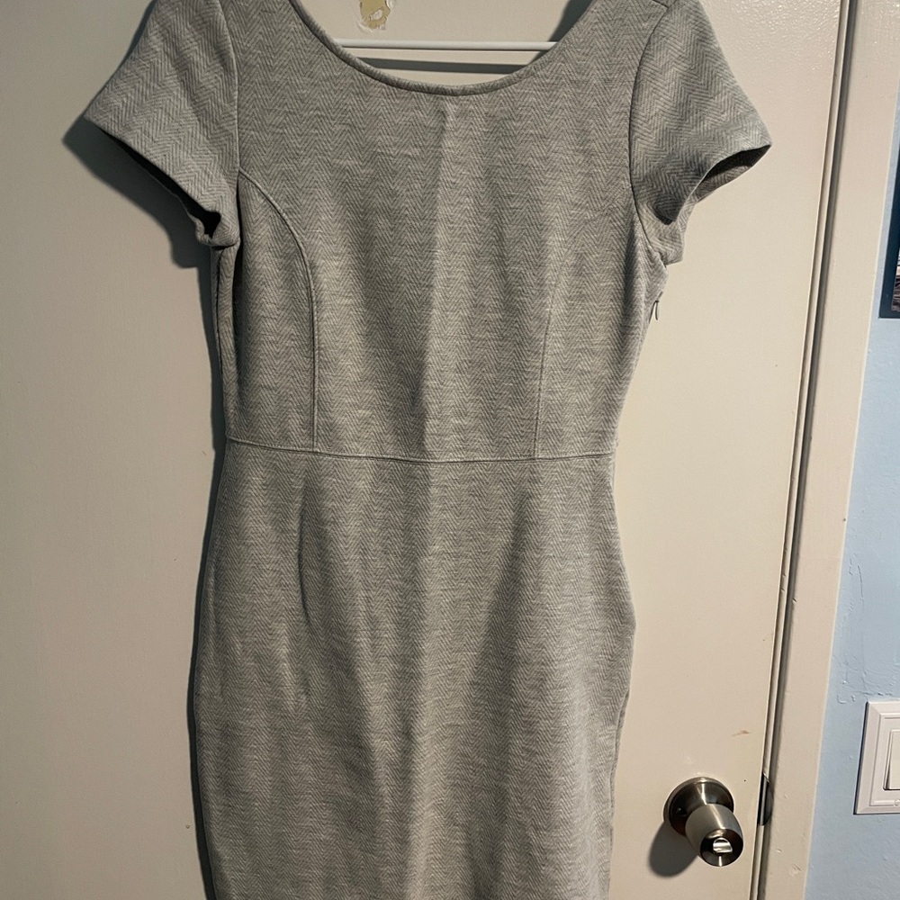 Banana Republic Gray Mini Dress